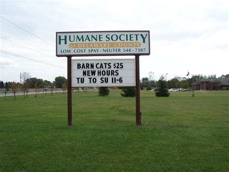 Humane society of delaware county - 